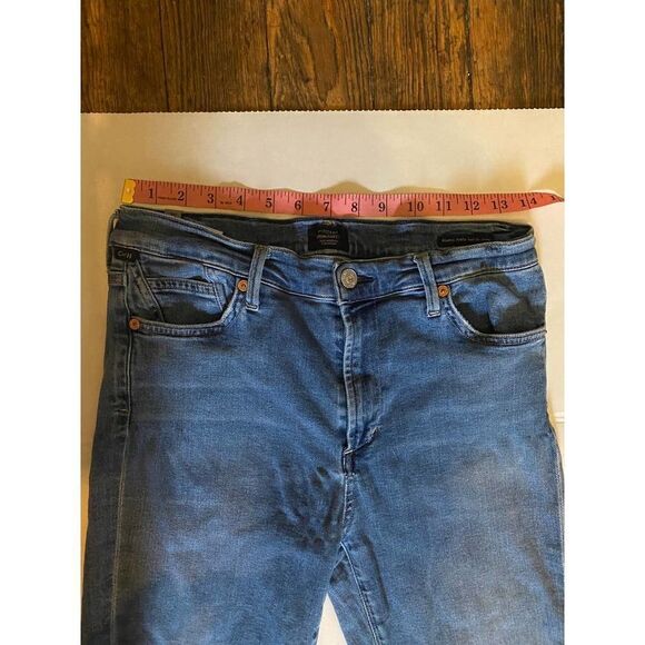 Citizens of Humanity Rocket High Rise Skinny Split Hem Ankle Jeans - Sz 30 - Picture 2 of 10